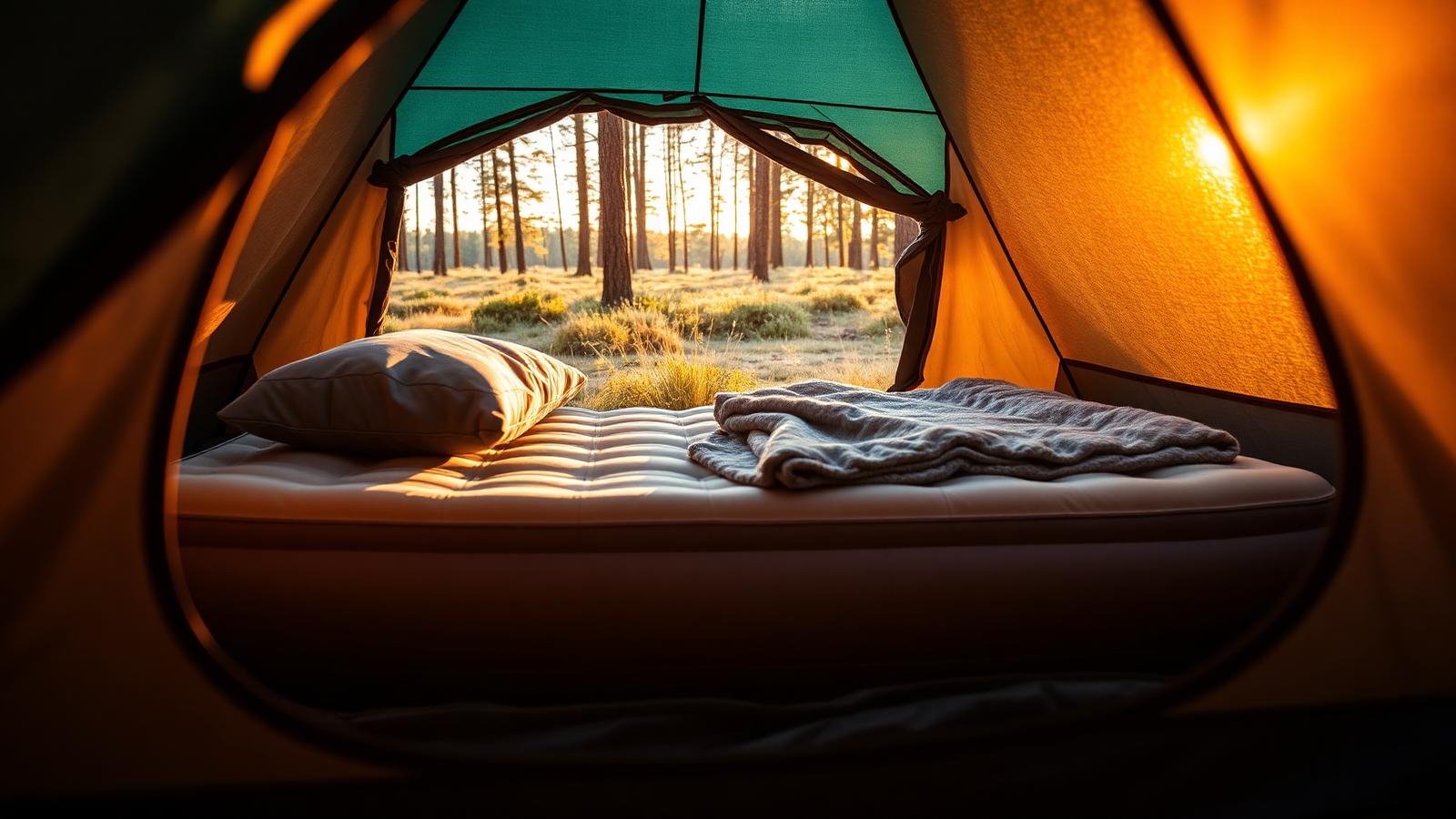 Luftmatratze Camping: Die besten Modelle fürs Zelt