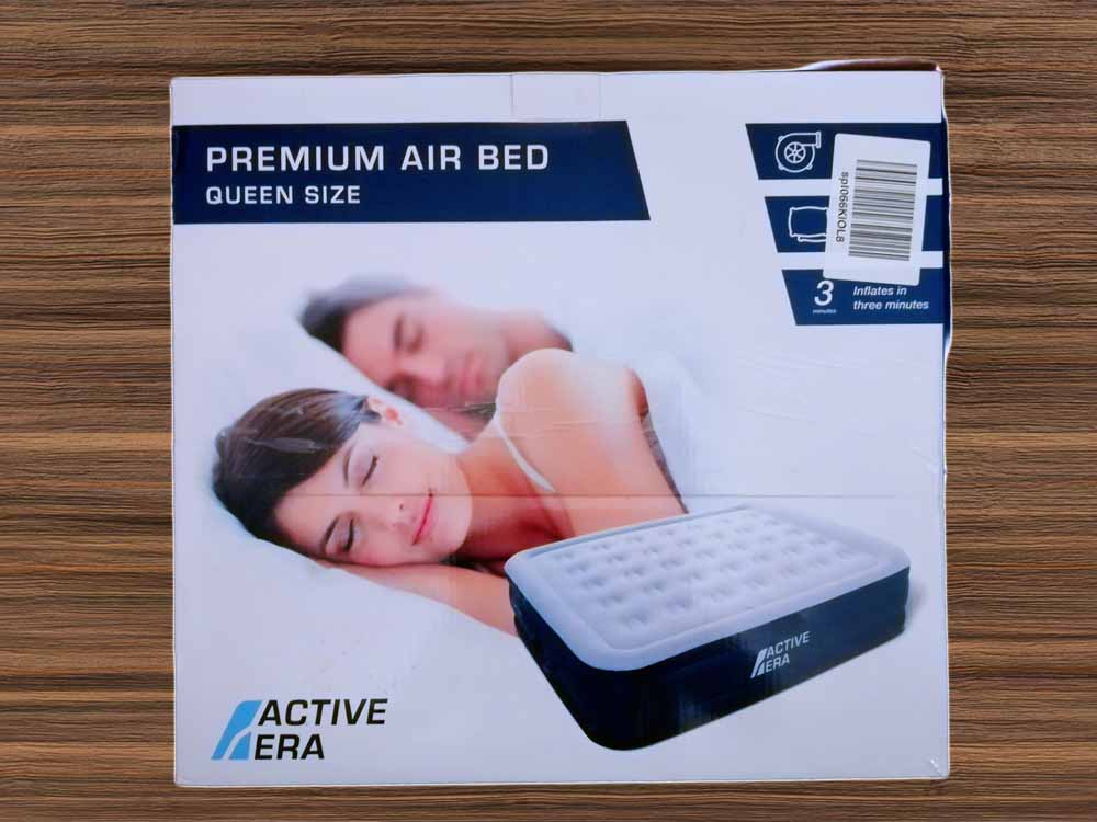 Originalverpackung des Active Era Luftbetts