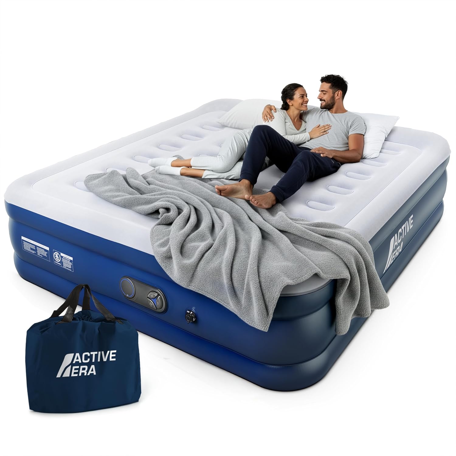 Active Era Luftbett 2 Personen (Flock-Oberfläche)