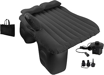 EDIESI Auto-Luftmatratze mit 12V-Pumpe