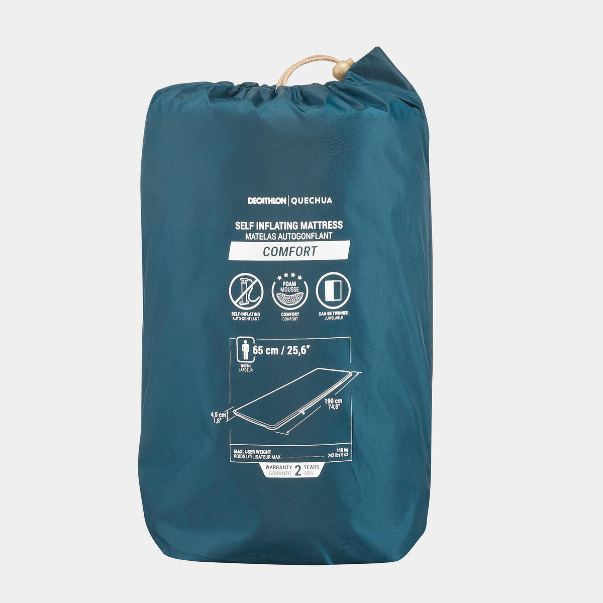 Quechua Comfort 65 cm — 1 Person