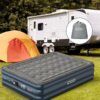 iDOO Luftbett (Doppelbett) mit integrierter Luftpumpe für Camping