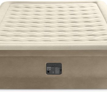 Intex Luftbett Ultra Plush (Queen) Beige Vorderansicht
