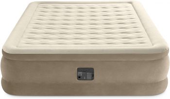 Intex Luftbett Ultra Plush Bed (Queen) Beige-2 Intex Luftbett Ultra Plush (Queen) Beige Vorderansicht