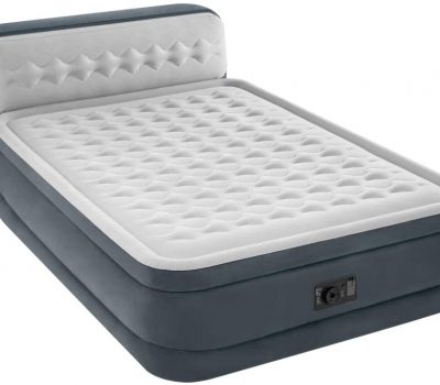 Intex Luxus Luftbett (Queen) mit Kopflehne