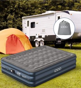 iDOO Luftbett (Doppelbett)-3 iDOO Luftbett (Doppelbett) mit integrierter Luftpumpe für Camping